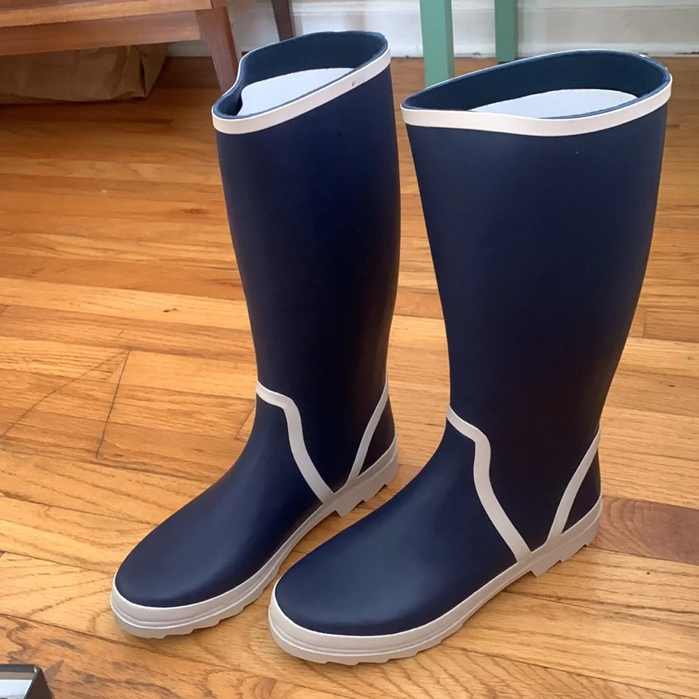 J.Crew Tall Lug Sole Rain Boots